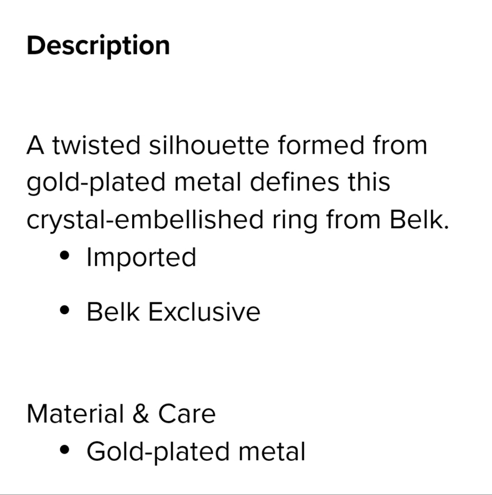 Pav'e Crystal Rope Ring - Picture 6 of 6